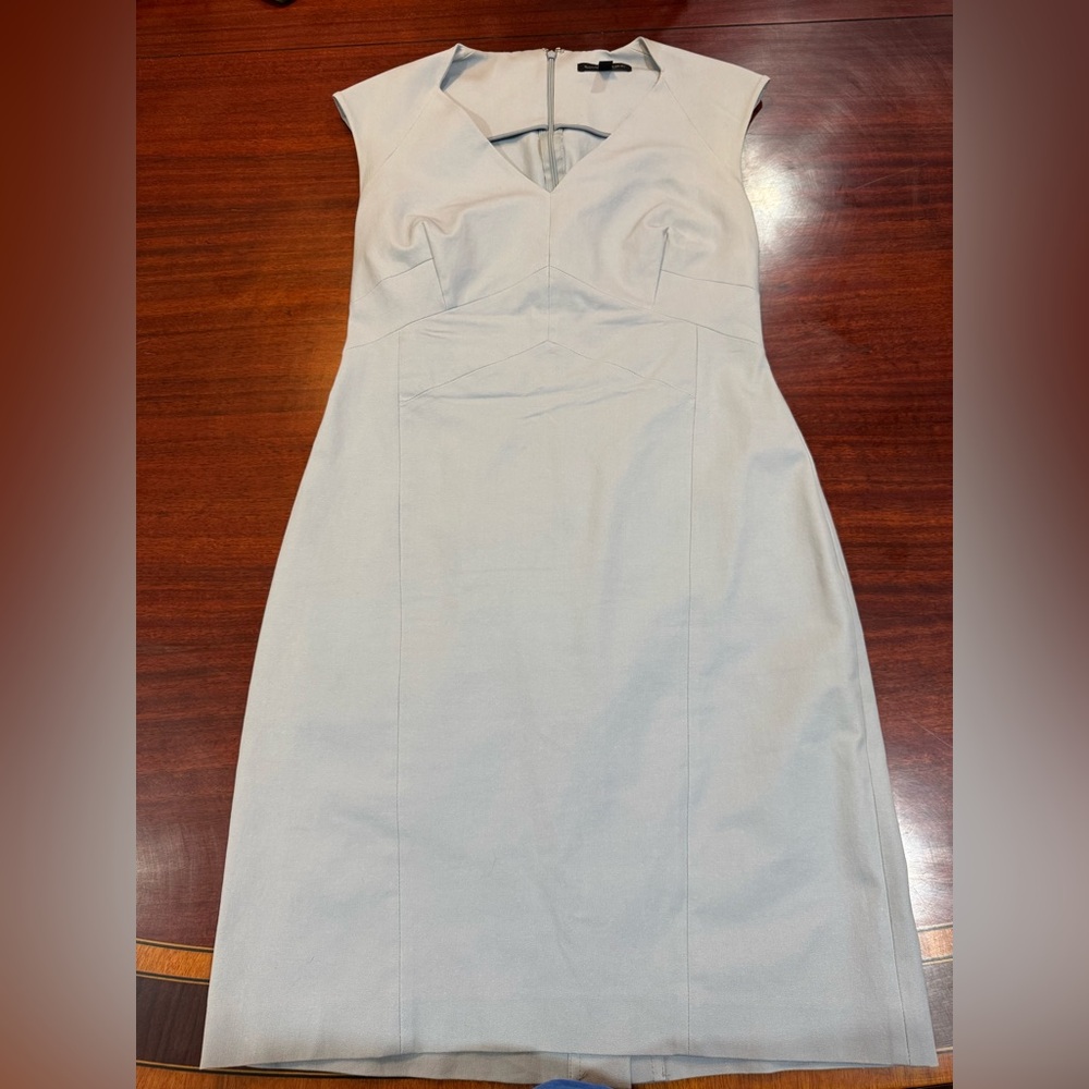 Banana Republic Cream Midi Dress Womens